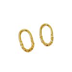 Brinco Alice- banho ouro 18k