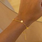 Pulseira Capri- banho ouro 18k