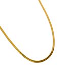 Choker Fita- banho de ouro 18k