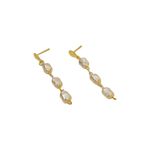 Brinco Lara- banho ouro 18k