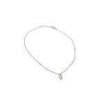 Tornozeleira Lia- banho prata