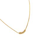 Colar Julie- banho ouro 18k