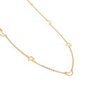 Choker Luna- banho ouro 18k