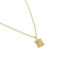 Colar Nossa Senhora- banho ouro 18k
