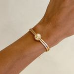 Pulseira Georgia- banho ouro 18k