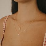 Colar Duna- banho ouro 18k