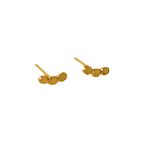 Mini Brinco Less- banho ouro 18k