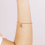 Pulseira Pai Nosso- banho ouro 18k