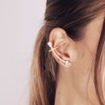 Ear Cuff Puglia- banho prata