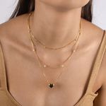 Colar Brisa- banho ouro 18k