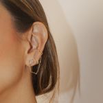 Brinco Sky- banho ouro 18k