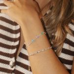 Pulseira Maitê- banho prata