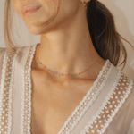Colar Maitê- banho ouro 18k