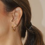 Argola Capri- banho ouro 18k