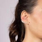 Ear Cuff Bride- banho ouro 18k