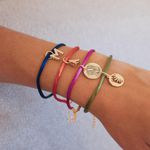 Pulseira Abraço- banho ouro 18k