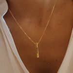 Colar Vivace Personalizado- banho ouro 18k