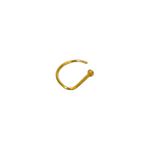 Piercing de Nariz 8mm - banhado a ouro 18k (leia a descrição)