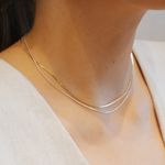 Choker Cuff- banho prata