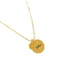 Colar Amore Personalizado- banho ouro 18k