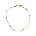 Choker Croácia- banho ouro 18k