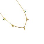 Choker Clara- banho ouro 18k
