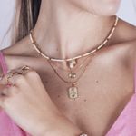 Choker Arraial- banho ouro 18k