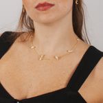 Choker Melodia- banho ouro 18k
