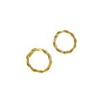 Brinco Basic- banho ouro 18k