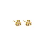 Brinco Calma- banho ouro 18k