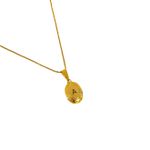 Colar Relicário Inicial Personalizada- banho ouro 18k (leia a descrição)