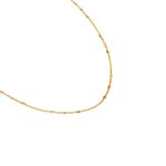 Colar Longo Olivia- banho ouro 18k