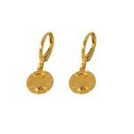Argola Poá- banho ouro 18k