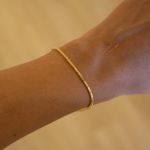 Pulseira Marina- banho ouro 18k