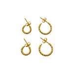 Kit Diário- banho ouro 18k