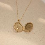 Relicário Amor Além da Vida- banho ouro 18k