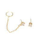 Brinco Sky- banho ouro 18k