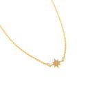Choker Astros- banho ouro 18k