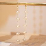 Brinco Vanilla- banho ouro 18k