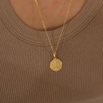 Colar longo são bento-Banho ouro 18k