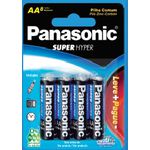 PILHA PANASONIC COMUM PEQUENA AA COM 8 UNIDADES 