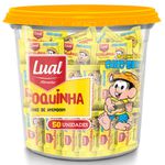 PAÇOCA ROLHA LUAL CHICO BENTO EMBALADA 750 G (POTE 50X15 G) 