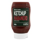 KETCHUP COM PIMENTA HABANERO SABORES CEPERA SQUEEZE 400 G