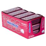 MENTOS KISS MORANGO LATA 420 G (DP 12 X 35 G)