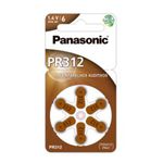 BATERIA PANASONIC AUDITIVA ZINC AIR COM 6 UNIDADES