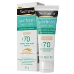 NEUTROGENA SUN FRESH FPS70 FACIAL PELE CLARA 40 G