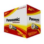 PILHA PANASONIC ALCALINA PEQUENA AA COM 24 UNIDADES (DP 12 X 2)