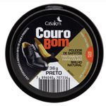 POLIDOR DE SAPATO COURO BOM CREME PRETO 36 G (07336)