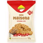 BISCOITO MINI MAISENA INTEGRAL LOWÇUCAR 100 G