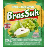 REFRESCO BRASSUK PERA COM UVA VERDE 15X20G 